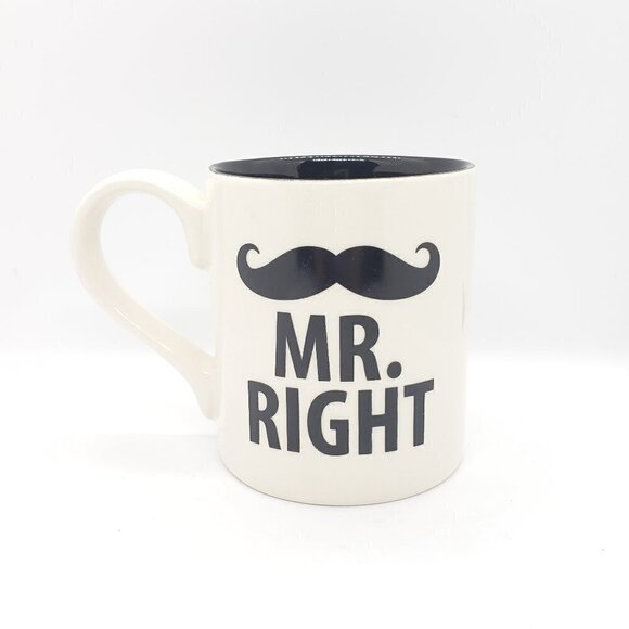 Mr Mrs Always Right Mugs Set Of Two - Picture 2 of 8